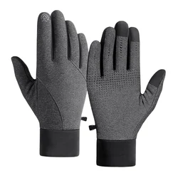 Touch Screen Gloves Winter Windproof Non-Slip Glove Men Warm Outdoor Cycling Driving Climbing Gloves Thermal Snow Mitten