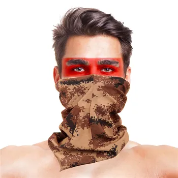 

High-Jump Paintball Airsoft Bandanas Hunting Accessories 100% Polyester Anti UV Tactical Military Gear Face Mask Bandana