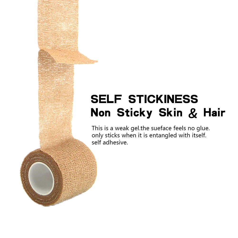 1 Piece Elastic Bandage Tapes Athletic Tape Elastoplast Sports Recovery Strapping Gym Waterproof Muscle Relief Finger Ankle