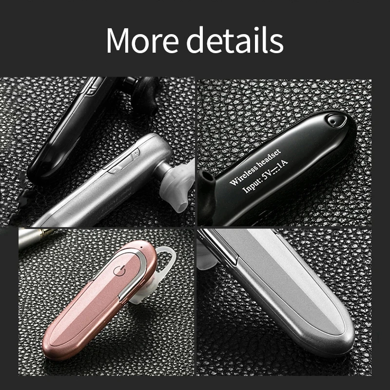 New Arrival D5 Hanging Ear Type Business earbuds Waterproof Anti sweat Noise Reduction wireless headphones HiFi Sound Headset