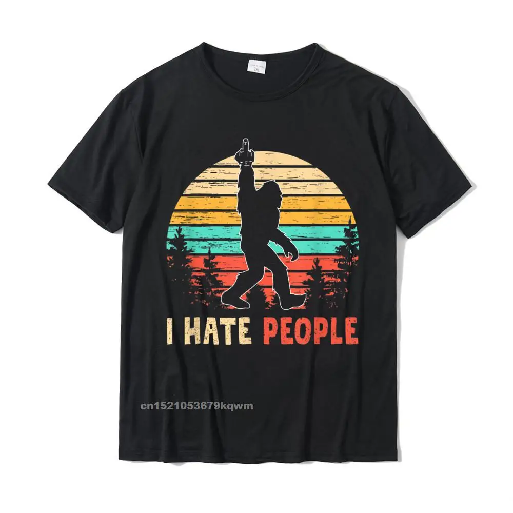 bigfoot i hate people shirt