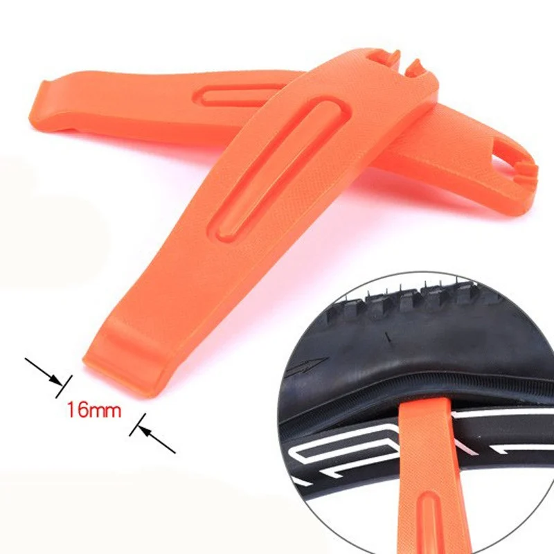 cheap Bike Tools Mountain Cycling Tire Plastic Intensify Tire Rods Bicycle Pry Bar Tire Lever Repair Tools 1 Pairs