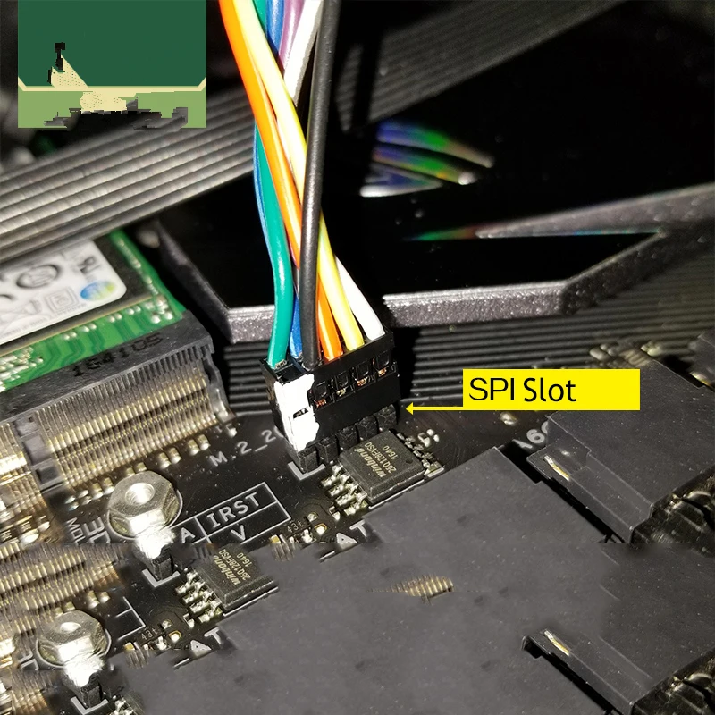 For ASUS Motherboard Burn Programming CAP format patch SPI line free