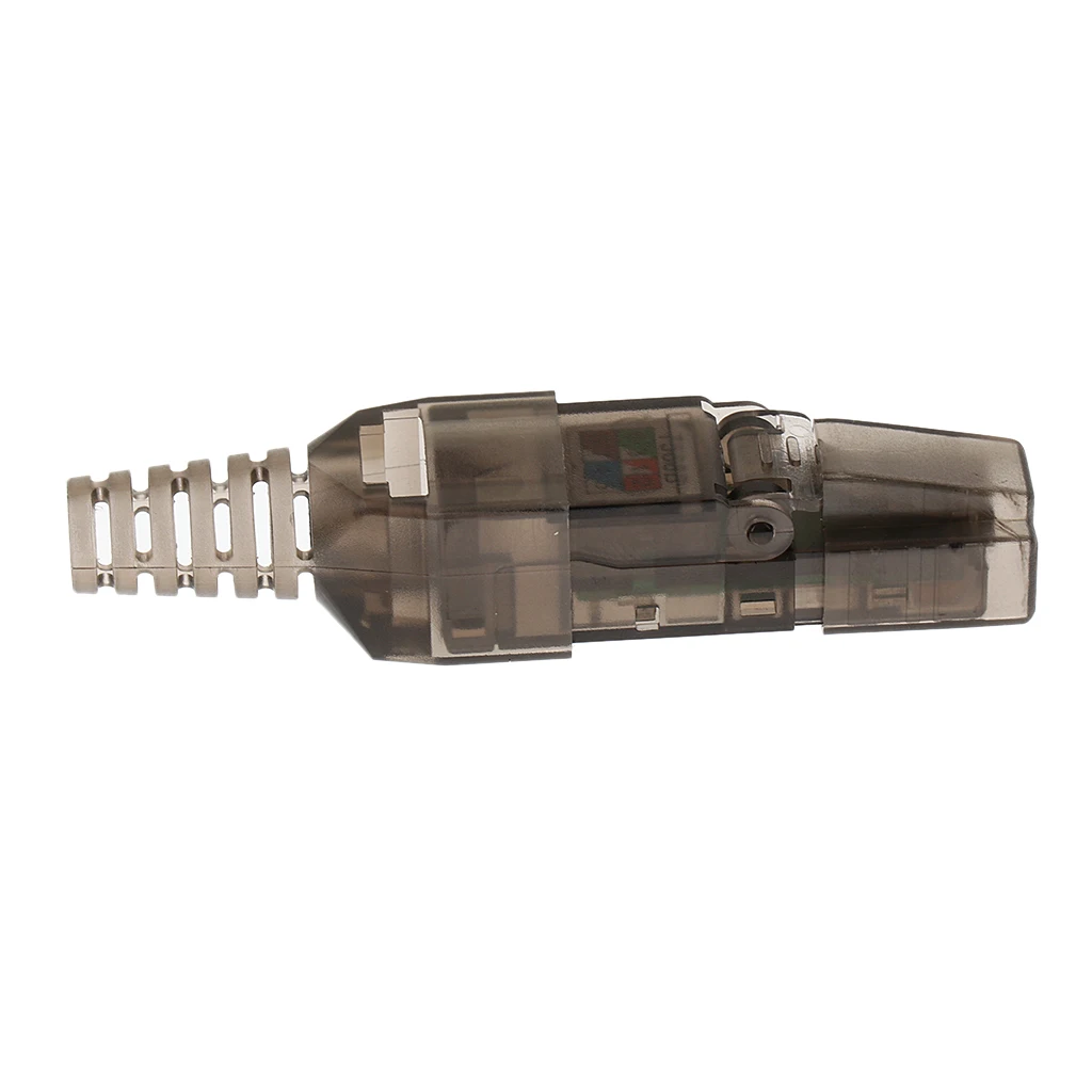 CAT6A RJ45 Network Connector Modular Plugs Connectors Ethernet Network Cable Connector Plugs For CAT6A RJ45