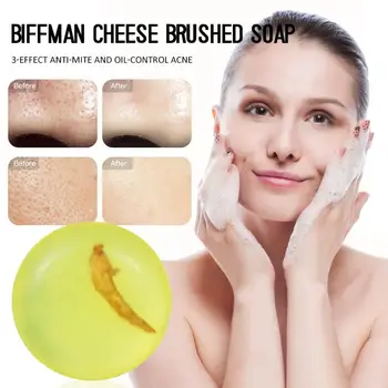 

Anti-mite Acne Remove Nourishing Matrine Soap Sea Salt Oil Control Whitening And Soft Skin Shower Handmade Soap