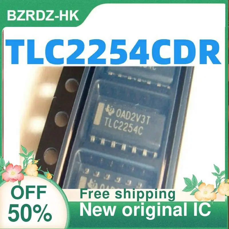 

5PCS TLC2254CDR TLC2254C SOP-14 New original IC