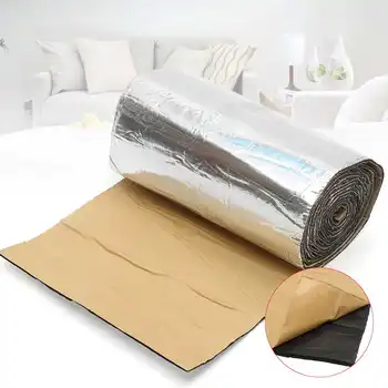 

6M Auto Van Hood Engine Heat Shield Mat Deadener Sound Noise Proofing Insulation Deadening Sticker Foam Liner