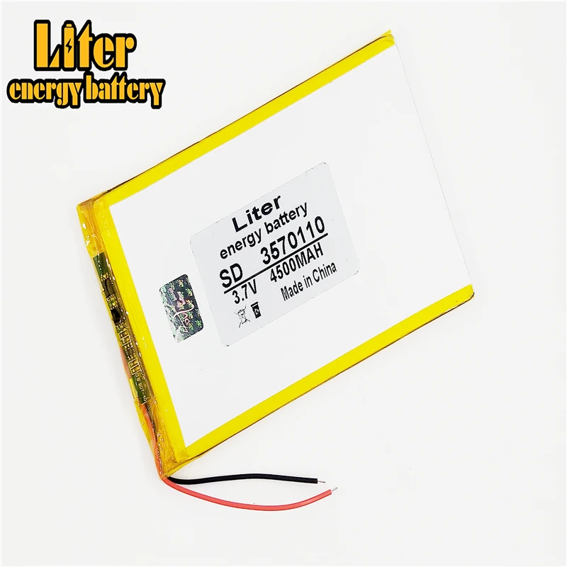 3570110 3 7 V 4500mAH литий-ионный полимерный аккумулятор для планшетного ПК дюймов 8 9 |