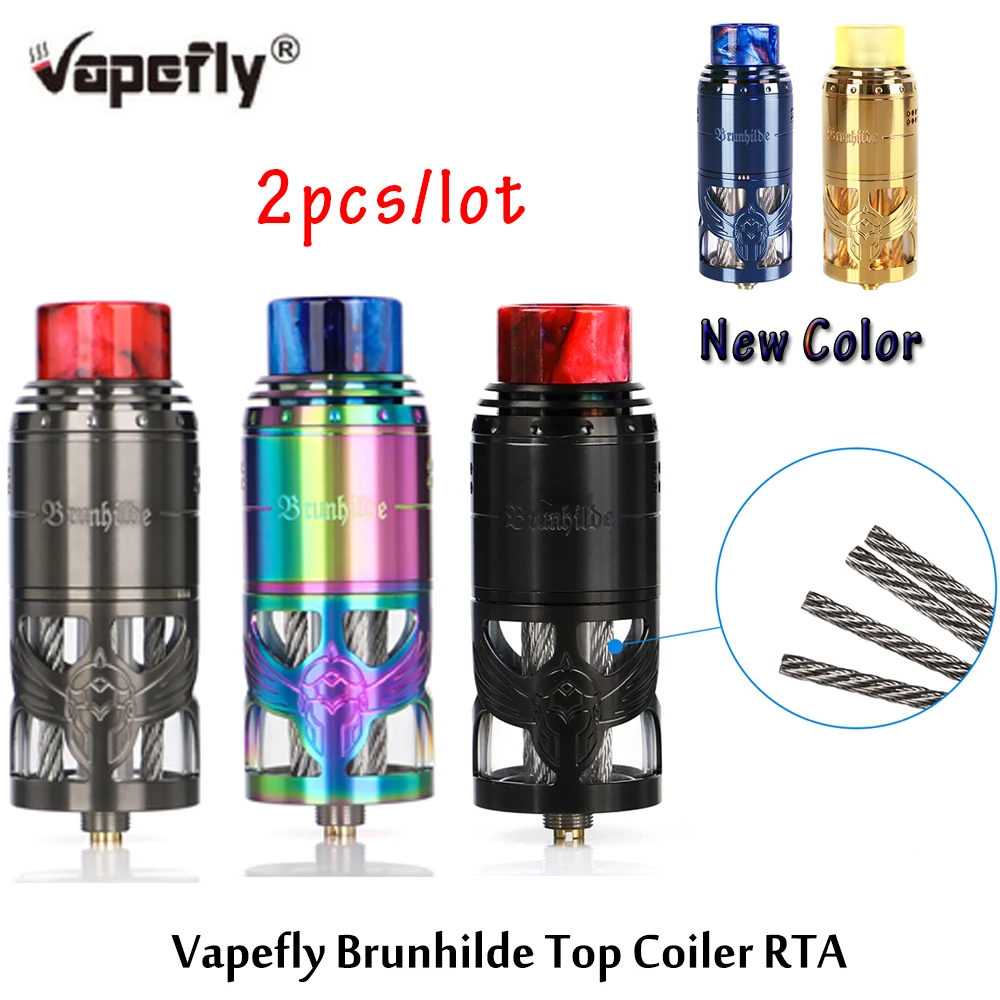 В наличии 2 шт. Vapefly Brunhilde Топ намоточное устройство электронная сигарета бак