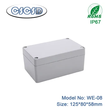 

125*80*58 CSCSD electrical distribution box die cast aluminum housing pcb box aluminum amplifier enclosure amplifier chassis box