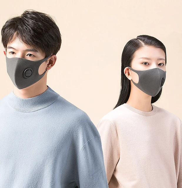 3 Pcs Xiaomi SmartMi PM2.5 หน้ากาก Haze Purely Anti Haze Face Mask หูแขวน 3D ออกแบบการหายใจแฟชั่นหน้ากาก