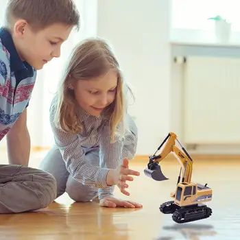 

Creative Wireless Remote Control Simulated Excavator Gift Vehicles Toy for Kids Ability Training Hands-on Brain and Interest