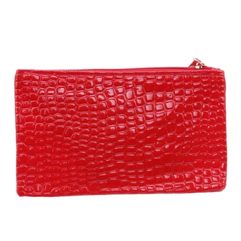 

2020 Fashion Summer PU Women Coin Purse Casual Mobile Phone Bag Crocodile Pattern Female Bags 8 Colors