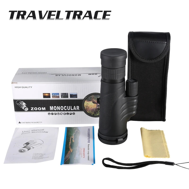 Professional HD Monocular Powerful 10-30X42 Zoom Multi-coated Night Vision Hunting Binoculars Spyglass For Camping Hunting