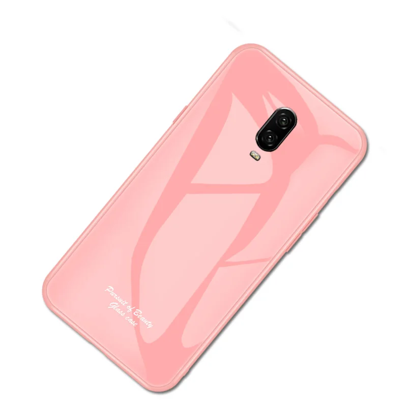 Macaron стеклянный чехол для Oneplus One Plus 6 6T чехол Модный милый Противоударный задняя крышка для OnePlus6T 1+ 6T McLaren Edition чехол