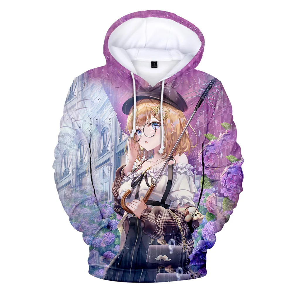 

HOLOLIVE VTuber Ватсон Амелия 3D печать толстовка осень Winer костюм толстовки спортивная одежда толстовки Молодежные кавайные женщины/мужчины с капюшоном