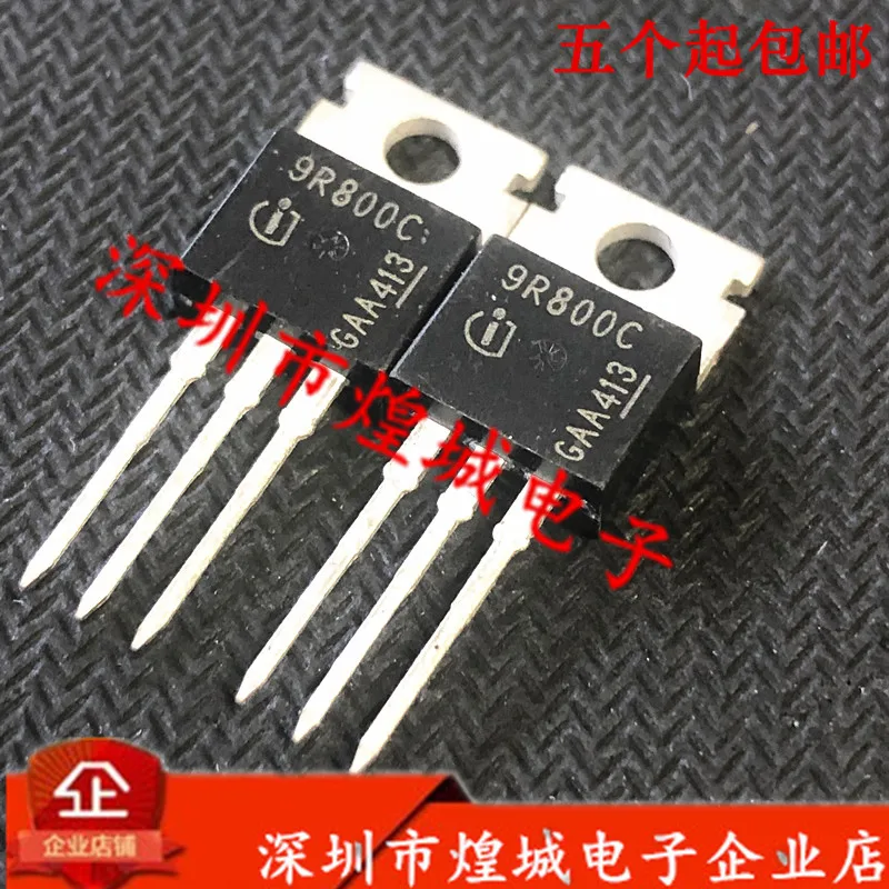 

10PCS 9R800C IPP90R800C3 TO-220 900V 4.4A 5