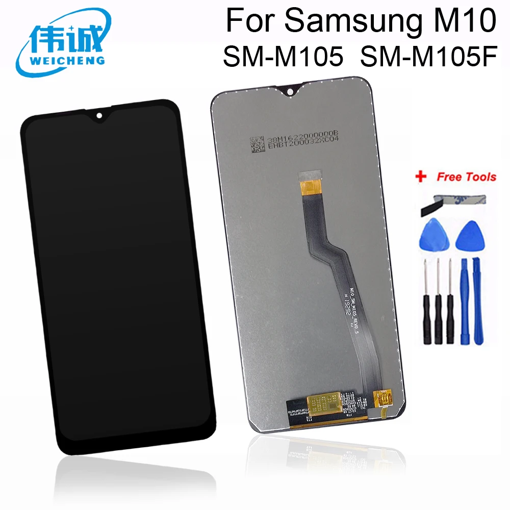 ЖК-дисплей с сенсорным экраном и дигитайзером в сборе для SAMSUNG GALAXY M10 M20 M30 M30S