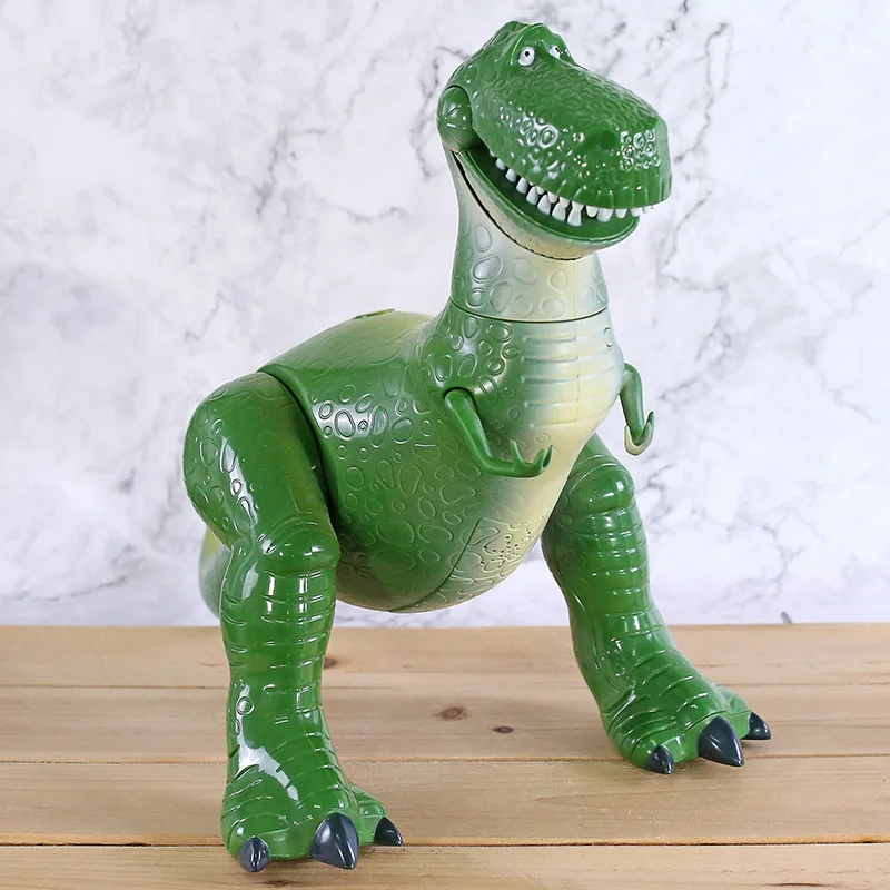 

Toy Story Green Dinosaur Rex Deluxe Talking Toy Figure Model Kids Doll Birthday Gift