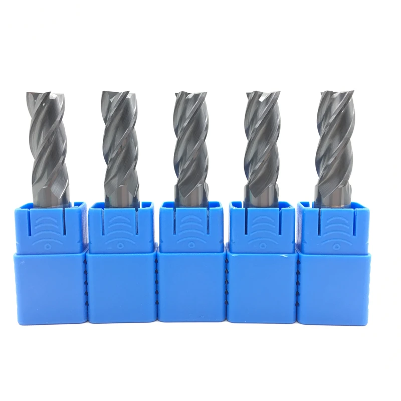 

1PCS HRC50 14mm Solid Carbide Endmills D14X35X100L 4Flute Side milling Slotting Profiling face mill