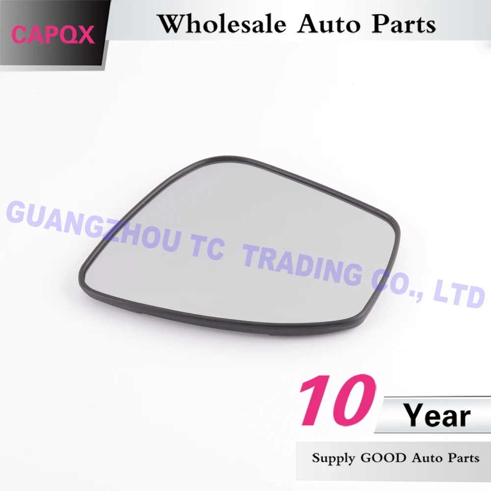 CAPQX с обогревом наружных Зеркало заднего вида Стекло для Nissan TIIDA 2005 2006 2007 2008 2009 2010 2011 внешний зеркало заднего вида объектива