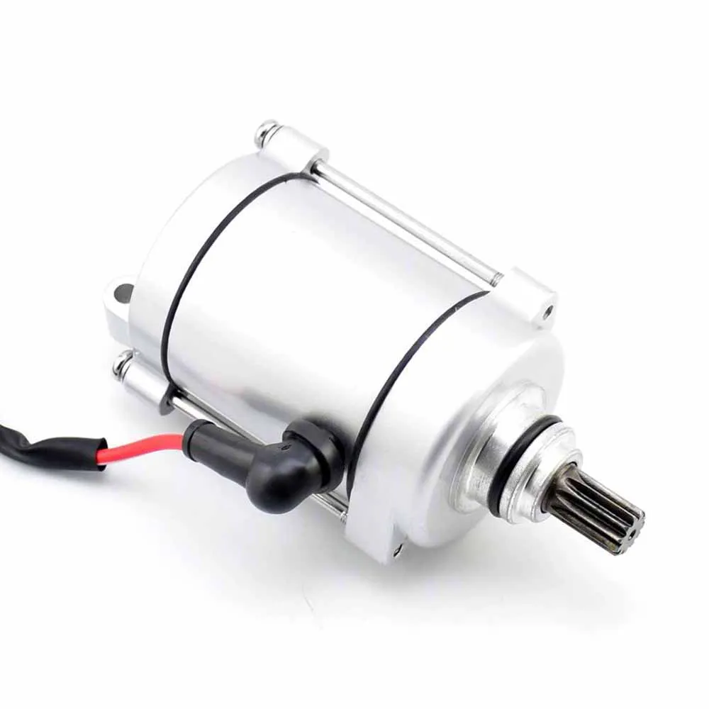 TDPRO 9 Teeth Starter Motor Motorcycle Water Cooled Engine Electric for HX250 SB250 200cc 250cc Mini Moto Pit Dirt Bike ATV
