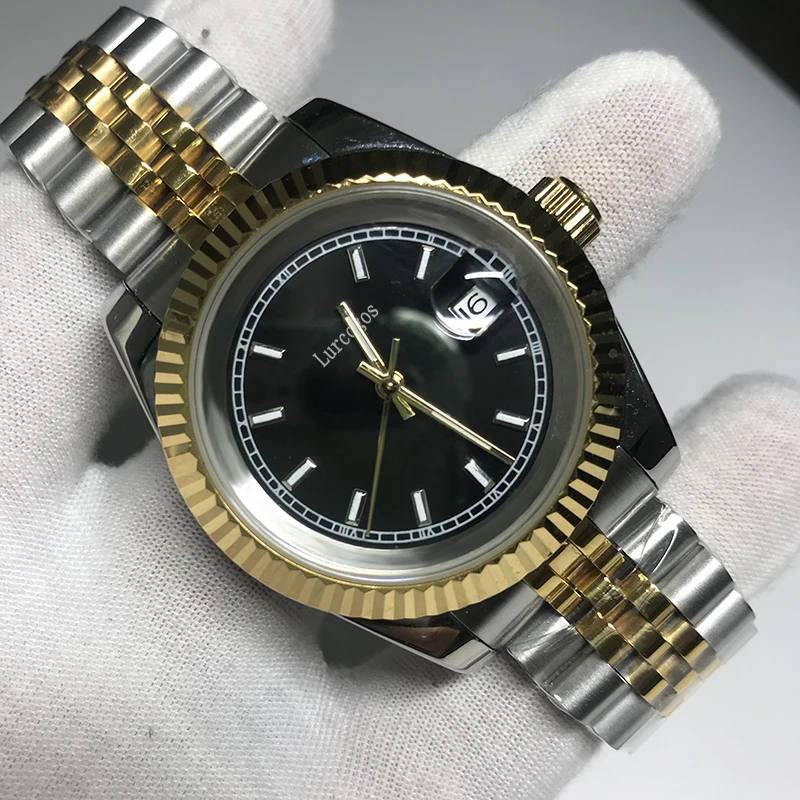 

Luxury Brand Mens Watch 36mm Men 2813 Mechanical Automatic balck dial datejust Top Desinger Mens aaa Watches sports Wristwatches