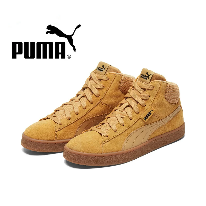 

Original Authentic PUMA Shoes for Men and Women Shoes 1948 MID Couple Retro Suede Leisure Skate Shoes Spring2019 New 35913820