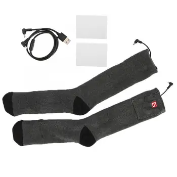 

Winter USB Electric Heating Socks Lithium Battery Foot Warmer Thermal Stockings Foot Warmer Socks