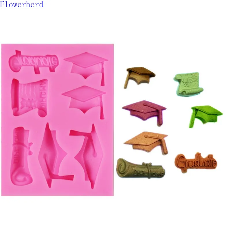 Доктор шапка Форма DIY Инструменты для выпечки Fondant (сахарная) Торт украшения глина