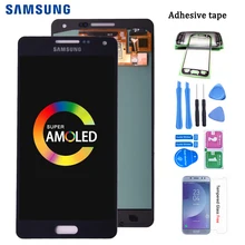 Amoled ЖК-дисплей для samsung Galaxy A5 A500 A500F A500M A500Y A500FQ ЖК-дисплей и кодирующий преобразователь сенсорного экрана в сборе