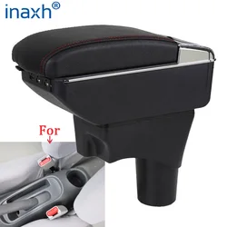 Reposabrazos para Nissan Sunny, caja de almacenamiento central, accesorios de modificación, March Micra K13, 2011 2016