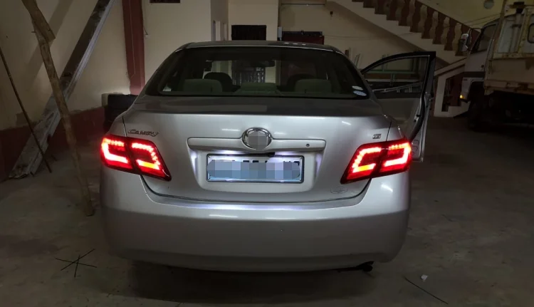 Автомобильный светодиодный задний фонарь для Toyota Camry 2007 2011 s ДХО + стоп светильник