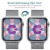 Полный Охват Протектор экрана для Apple Watch 3 4 5 6 SE 42 мм 44 мм 38 мм 40 мм Для iWatch 2 1 Гидрогелевая Защитная Пленка (Не стекло