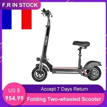 

10 Inch 40km/h Electric Scooter alloy LCD Screen IP64 Adult Folding Scooter With Seat Plate 600W Motor Brand New Smart Instrumen