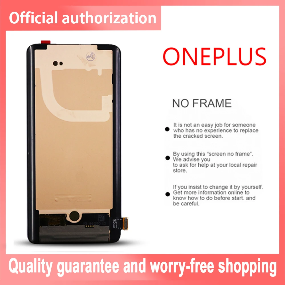 AMOLED lcd 6,6" OnePlus 7 Pro ЖК-экран Сенсорная панель дигитайзер One Plus Новые запасные части OnePlus 7Pro lcd