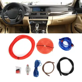 

6GA Car Audio Amplifier Power Line Subwoofer Cable Cord Kit Audio System Modified Accessories 6GA Audio Cable voiture