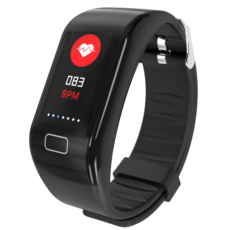 LIGE, мужские, женские, умные часы, Bluetooth, часы, пульсометр, кровяное давление, кислород, монитор сна, шагомер, спортивные, водонепроницаемые, умные часы - Цвет: Black