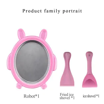 

Stirring Pan Aluminum No Need To Power on Durable Yogurt Machine Ice Creamer Maker Pp Instant Child Cooling Technology Snacks