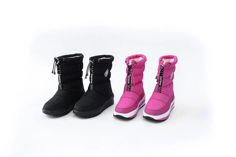 FEDONAS/Зимние удобные теплые короткие женские зимние ботинки классические женские ботильоны обувь для вечеринок новые женские ботинки на платформе