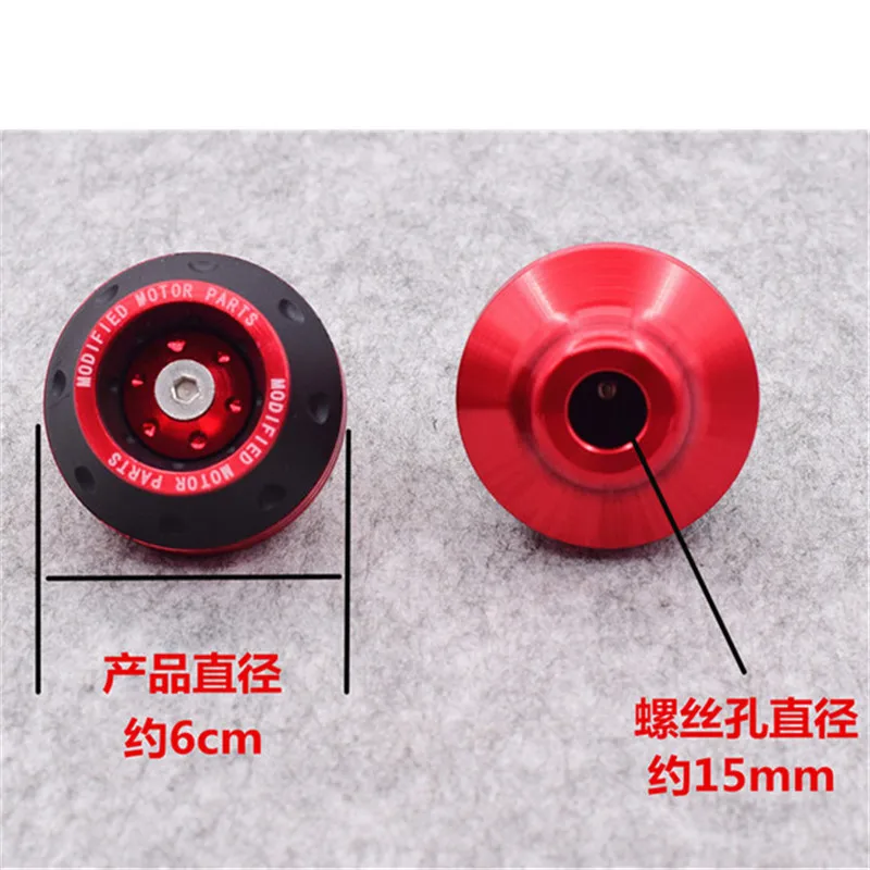 moto protection motorbike crash pad for kawasaki motorcycle protect falling protectors CNC aluminum alloy scooter wheel pads