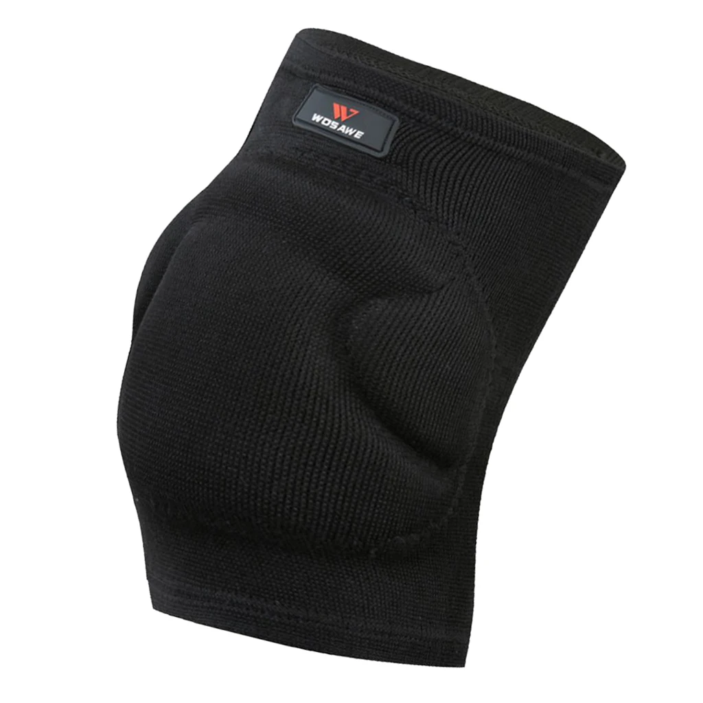 Unisex Knee Brace Support Compression Sleeves, Breathable Leg Wraps Pads for Running, Basketball, Running, Workout Black