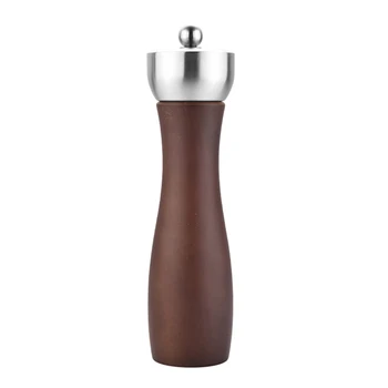 

Salt And Pepper Grinder Set Premium Beech Wood Salt Grinder Pepper Mill Shaker Kitchen Tools Small Supplies