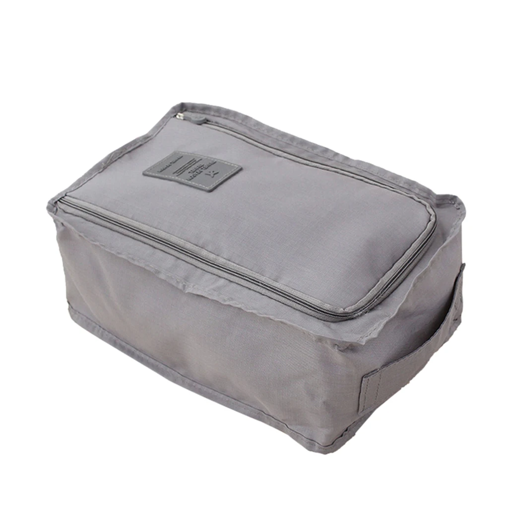 Travel Shoe Bags Waterproof Nylon Fabric Storage with Zipper for Men Women and Kids Shoes Pouch Packing Organizers