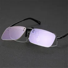 Lunettes de soleil unisexe avec Clip de Protection contre la lumière bleue, lentille de Vision nocturne, Anti-UVA, pour cyclisme, équitation
