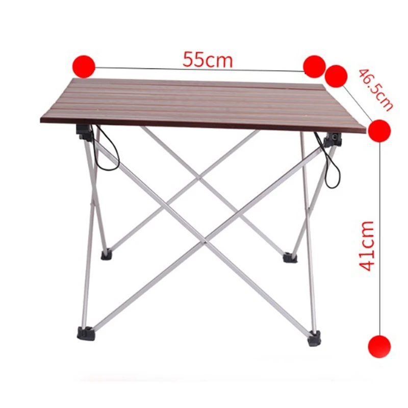 Сверхлегкий стол из алюминиевого сплава, стол для кемпинга, портативный складной стол для кемпинга, стол для самостоятельного вождения