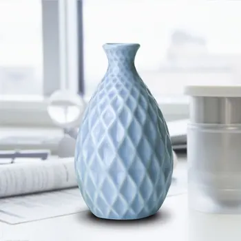 

Flower Vase PE Home Office Desktop Table Decoration Wedding Ornament