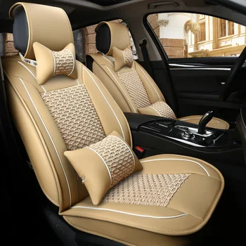 

GEEAOK car seat cover fit for auto bmw e46 peugeot 206 307 passat b5 renault vw chevrolet kia opel car accessories car styling