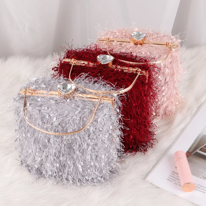 For Bride Purse and handbags Wedding Party day Clutches All Match Colorful Totes Hot Sale Evening Bag Flower Bags |