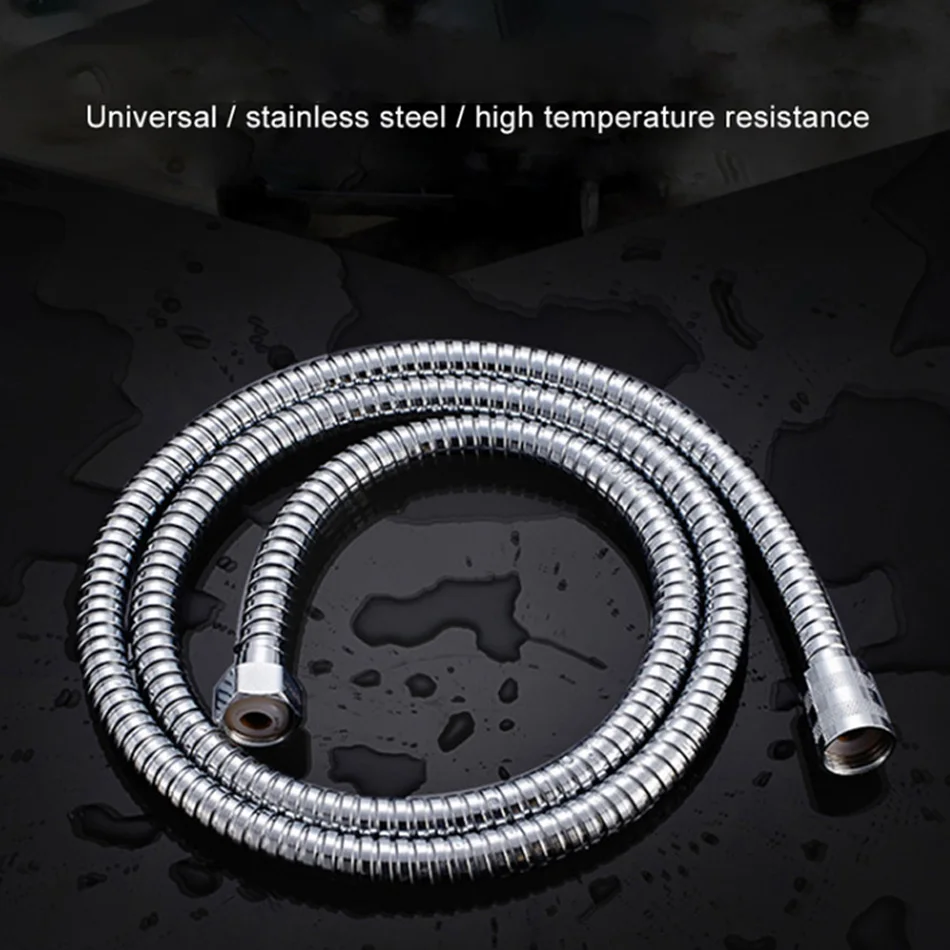 Tuyau De Douche Flexible De 1,5 M En Acier Inoxydable Pour Salle De